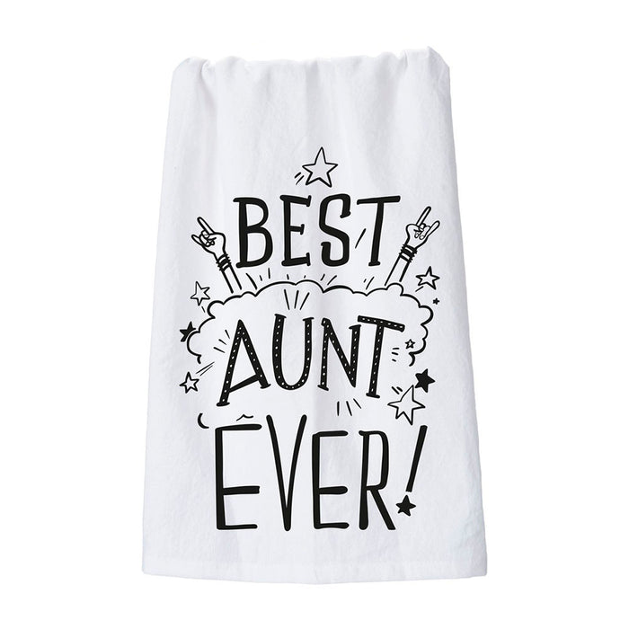 Best Aunt Ever Dish Towel