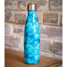 Turquoise Marble Metal Bottle
