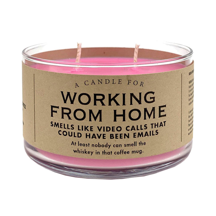 A Candle For Working From Home