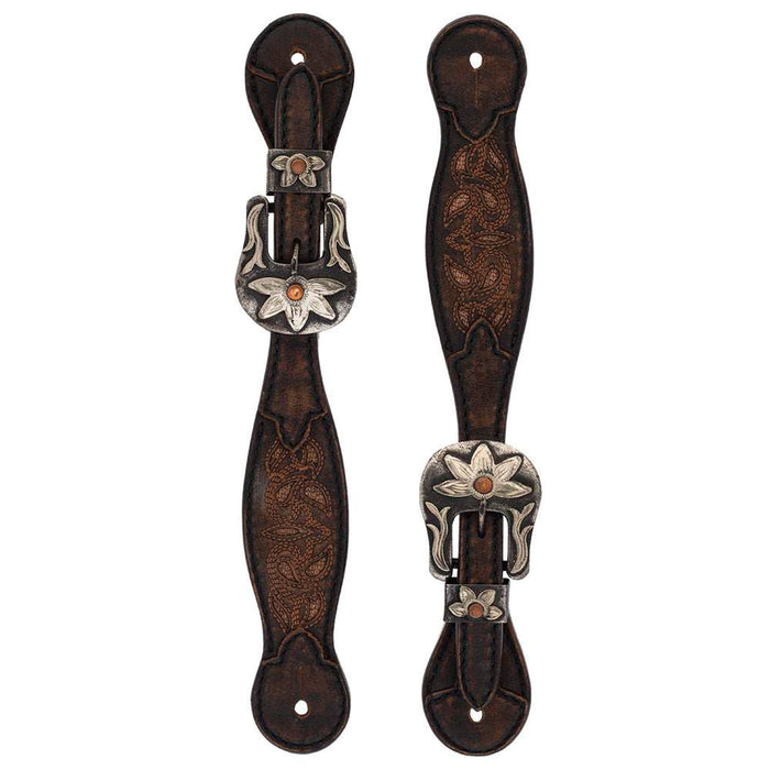 Weaver Turquoise Cross Frontier Tack Ladies Spur Strap