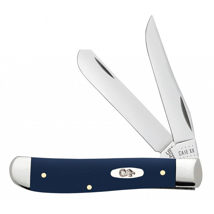 Case Knives Navy Blue Synthetic Mini Trapper CA23613