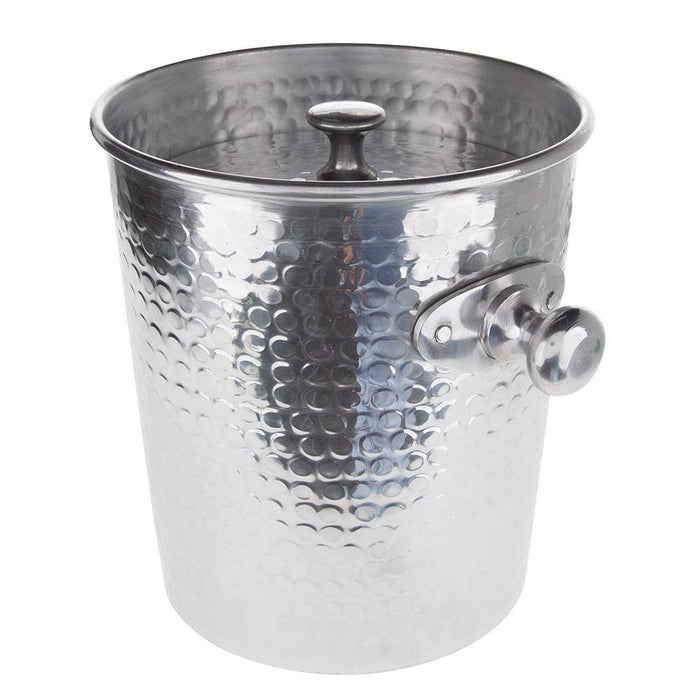 Hammered Lined Ice Bucket