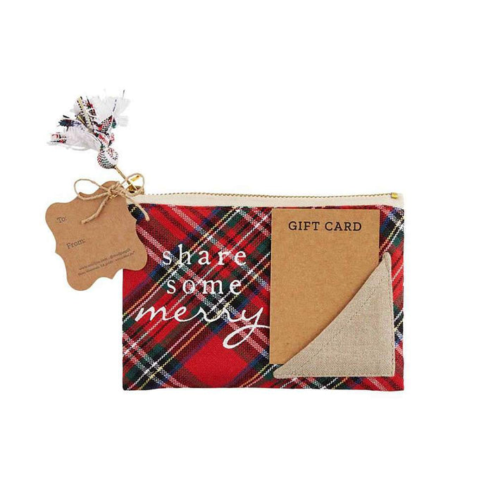 Mud Pie Share Some Merry Gift Pouch