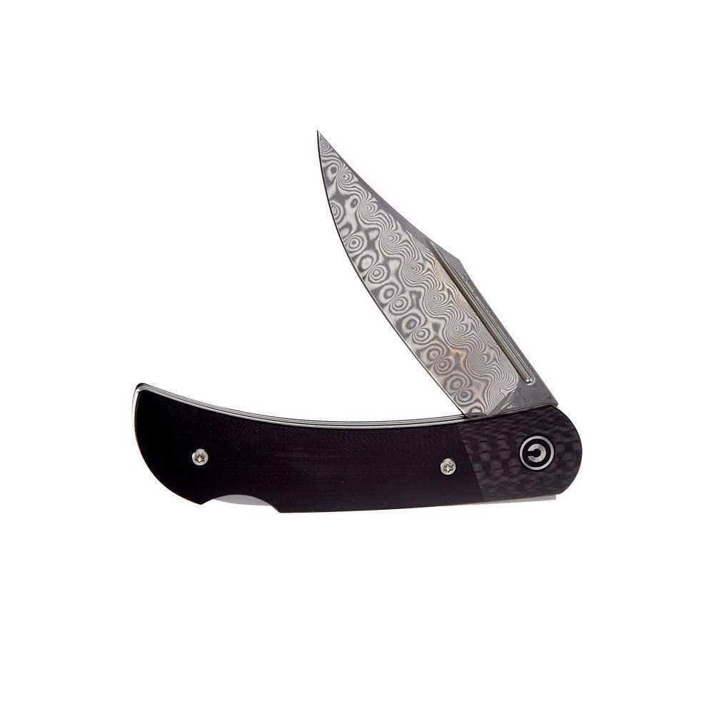 Blue Ridge Knives Rustic Gent Lockback Black CIVC914DS1