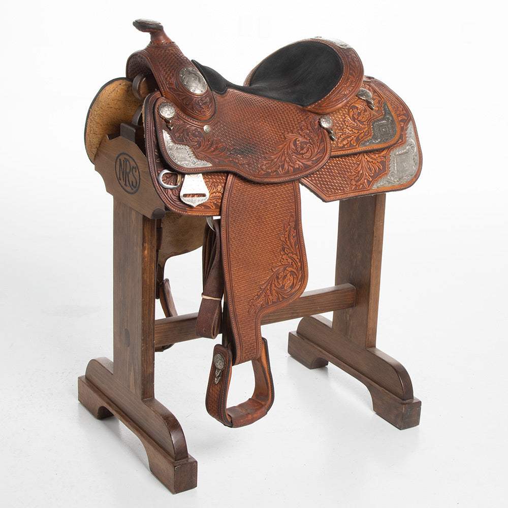 Used 15.5in. Dale Chavez Show Saddle