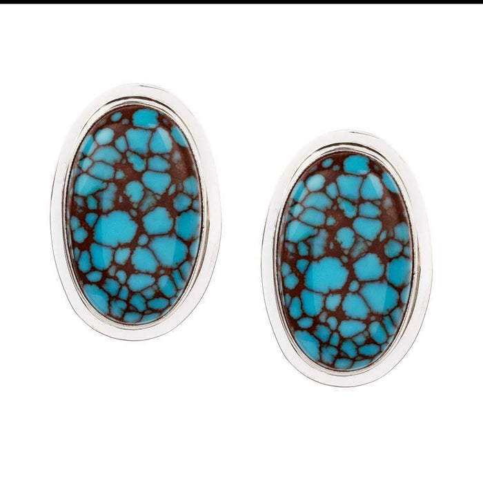 Red Mountain Turquoise Earrings
