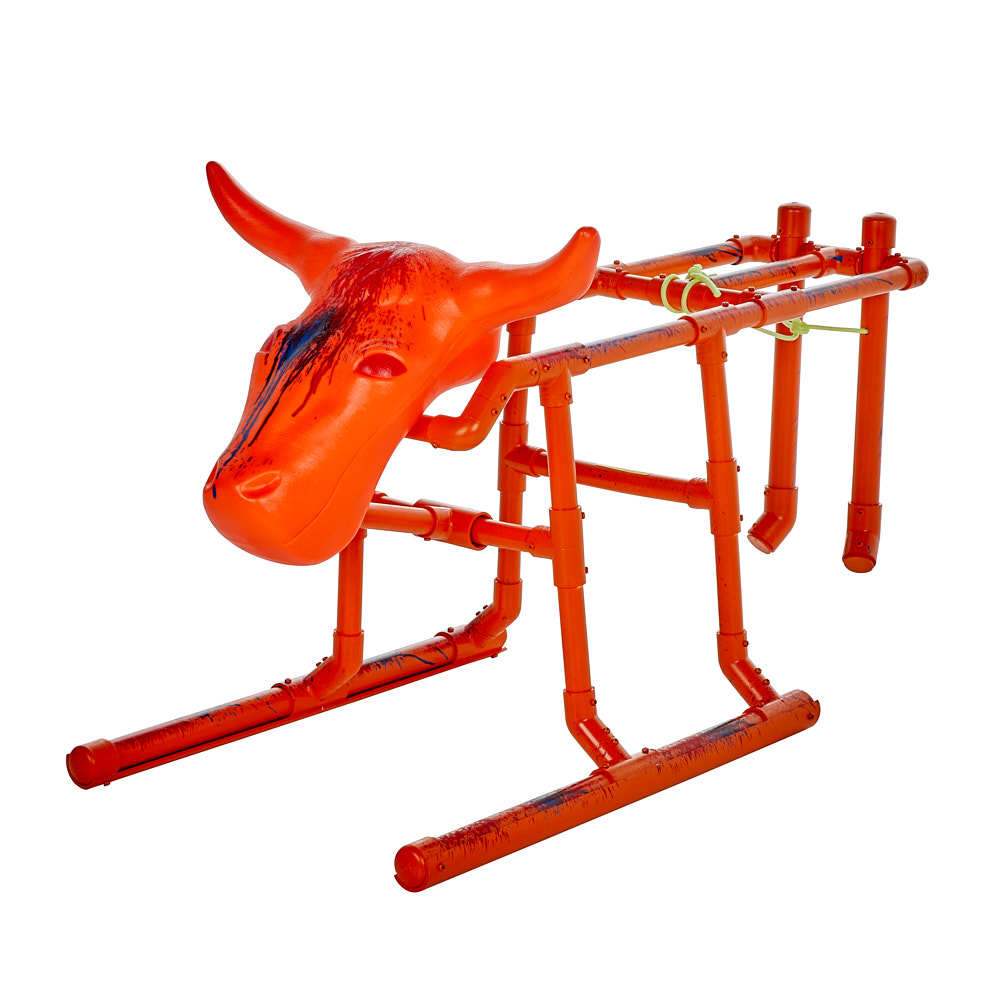 The Dragsteer Orange Roping Dummy