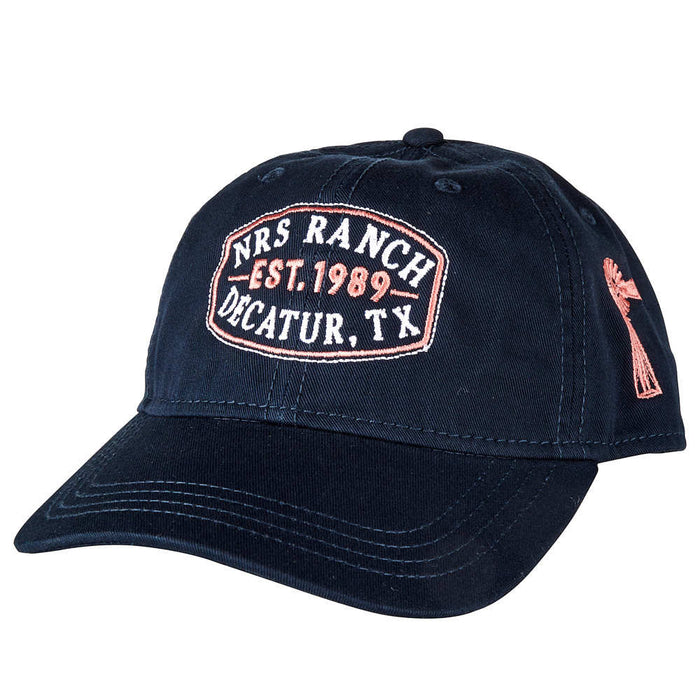 NRS Youth NRS Ranch Navy Cap with Pink Accents