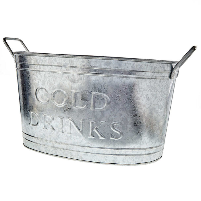 Galvanized Cold Drinks Tub