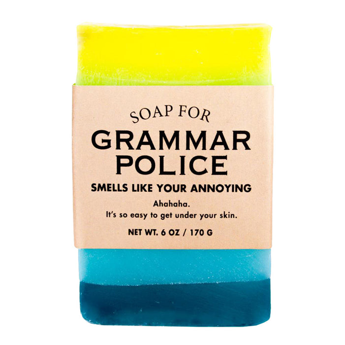 Soap For Grammar Police