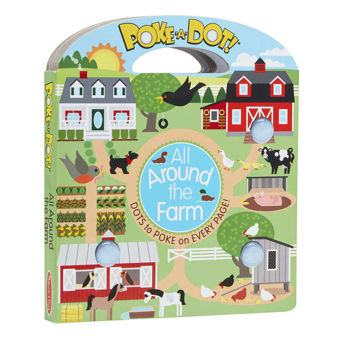Melissa & Doug Poke-A-Dot All Around The Farm Book