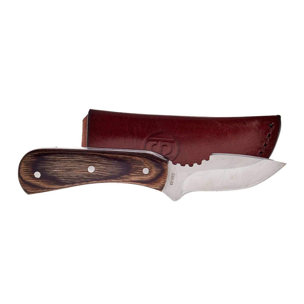 Boot Knife with Floral Sheath - Pakkawood