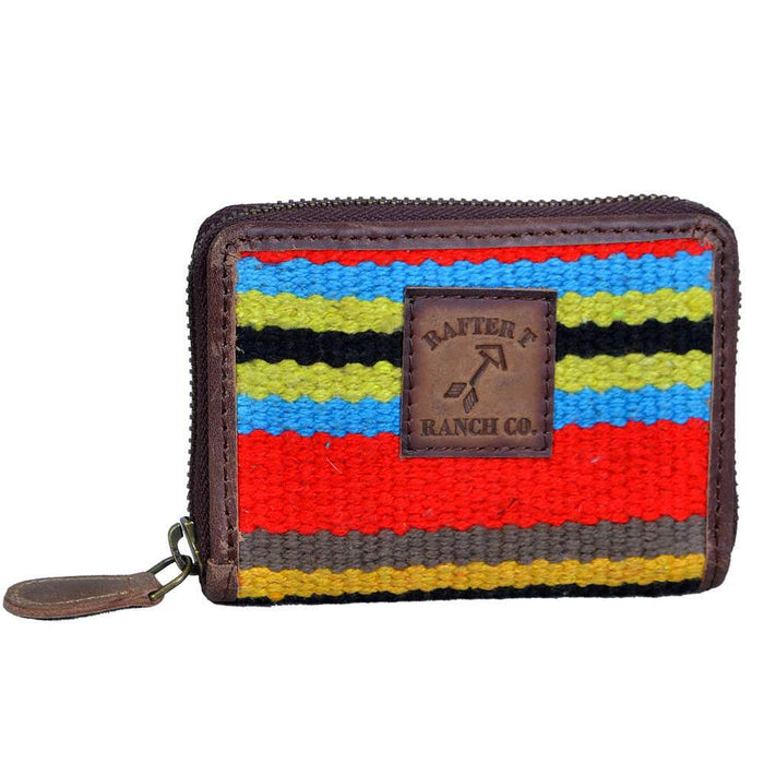 Rafter T Ranch Women's Small Leather Credit Card Wallet