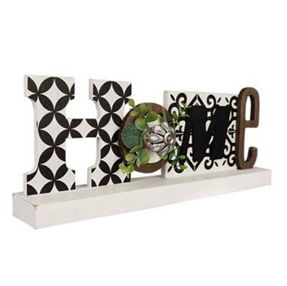 Home Wood Tabletop Sign