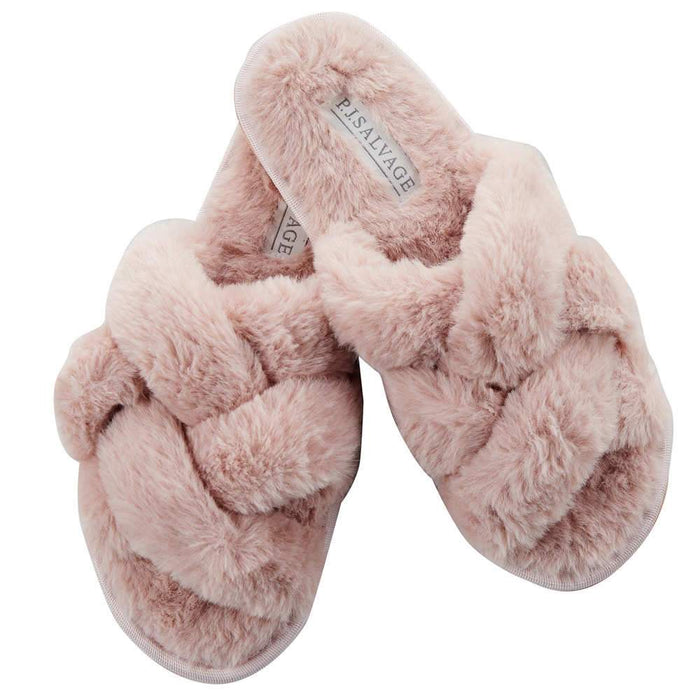 PJ Salvage Blush Luxe Slide Slippers