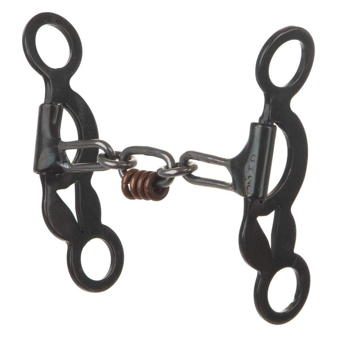 (WSL) Dutton Short Shank 3-Piece Oblong Chain Bit w/Copper Rings