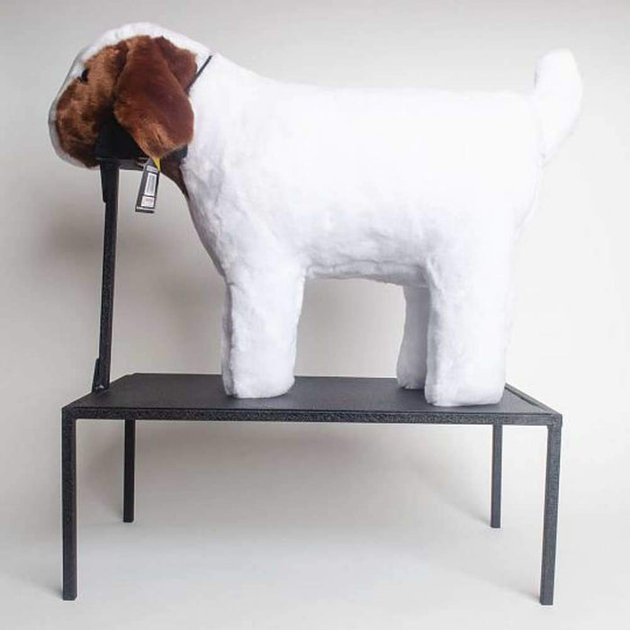 Little Buster Large Plush Goat Fitting Stand