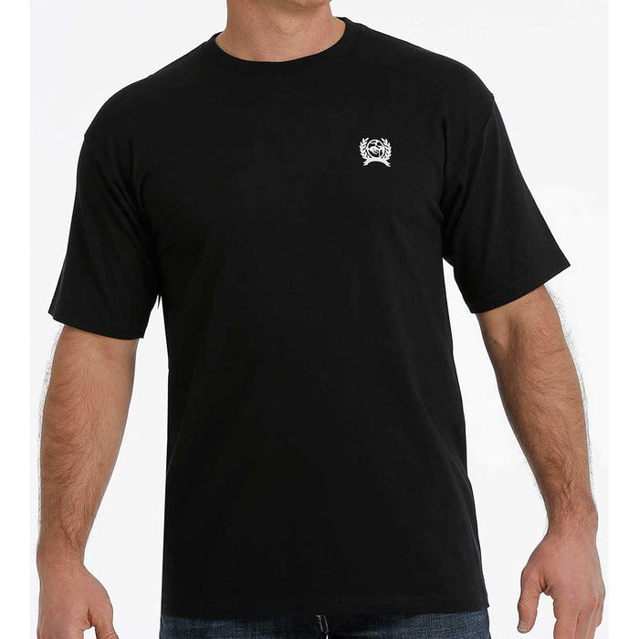 Men's Cinch American Branded Black T-Shirt