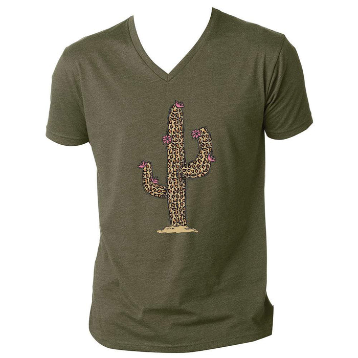 Women's Leopard Cactus Tee
