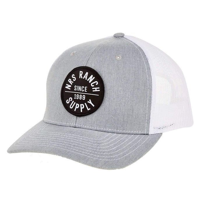 NRS Ranch Supply Grey and White Cap
