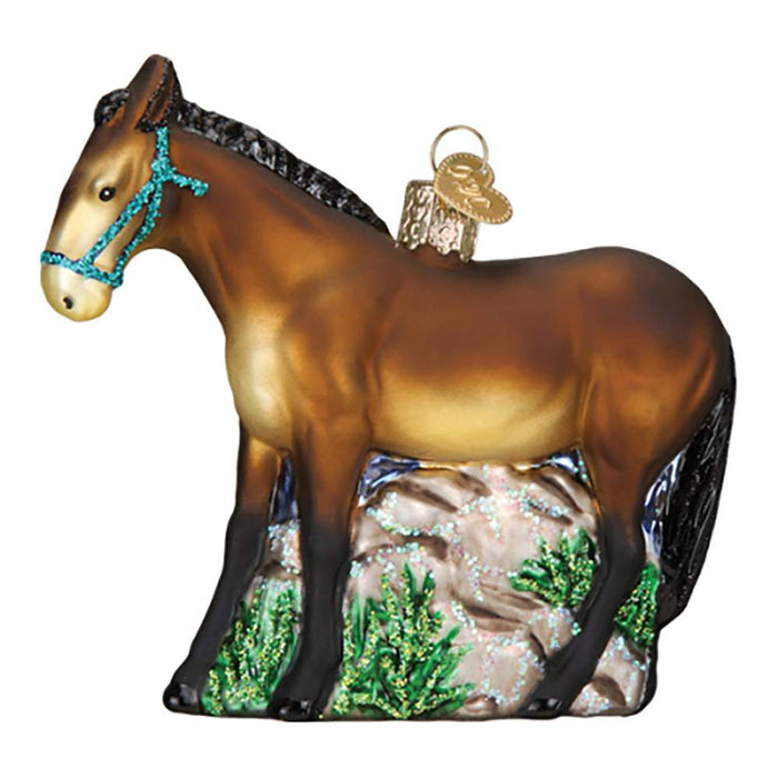Old World Christmas Mule Ornament