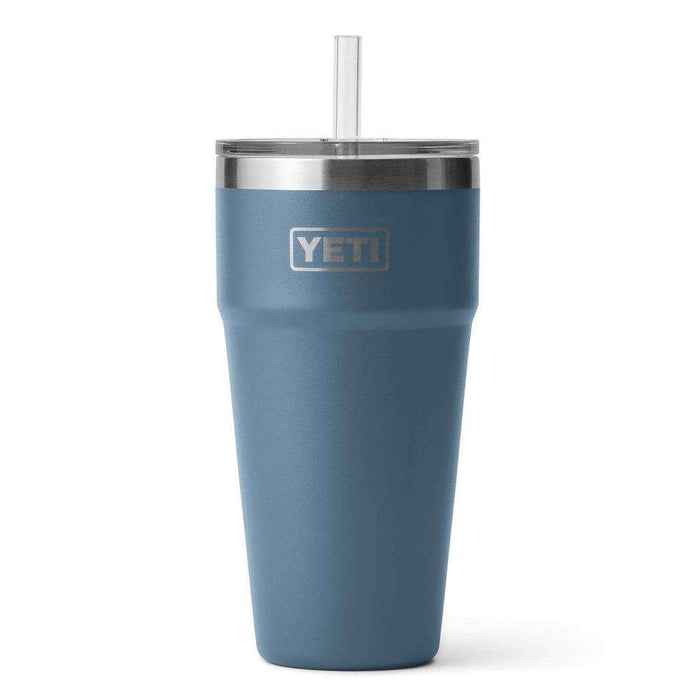 Yeti 26oz Nordic Blue Stackable Straw Cup