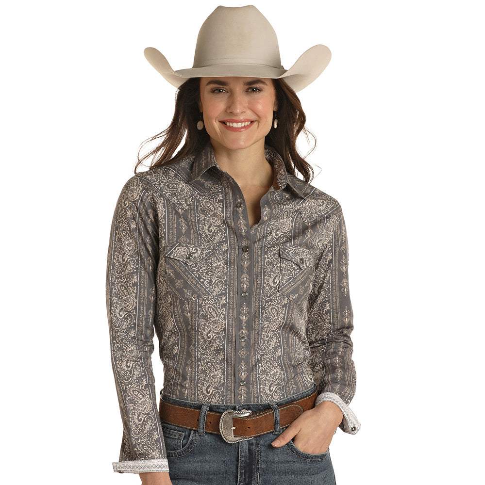 Women's Rough Stock by Panhandle Snap Shirt