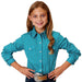 Girl's Roper Amarillo Long Sleeve Snap Shirt