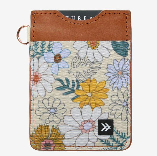 Thread Wallets Blossom Vertical Wallet
