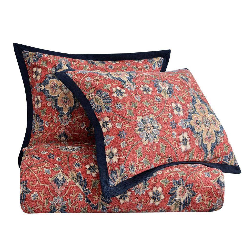 Hiend Accents Washed Linen Super King Comforter Set — NRS