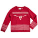 Girl's Longhorn Pink Sweater