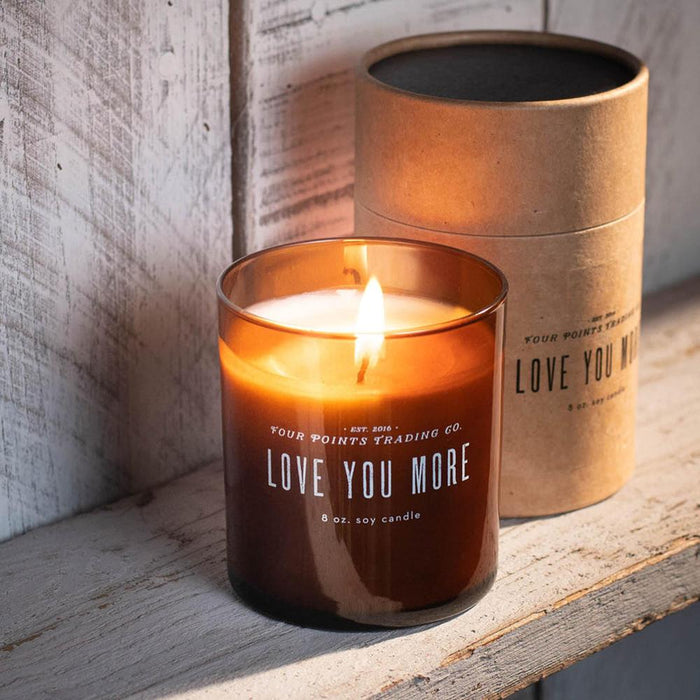 Scentiments Love You More Soy Candle