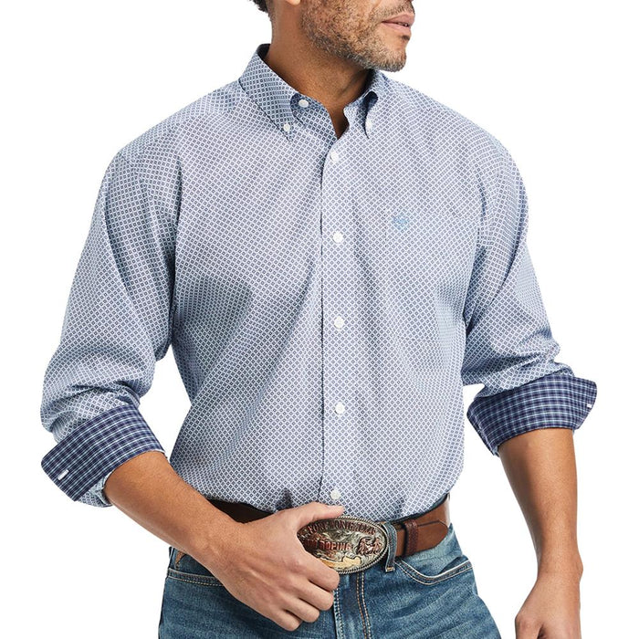 Men's Wrinkle Free Isaac Fitted Shirt