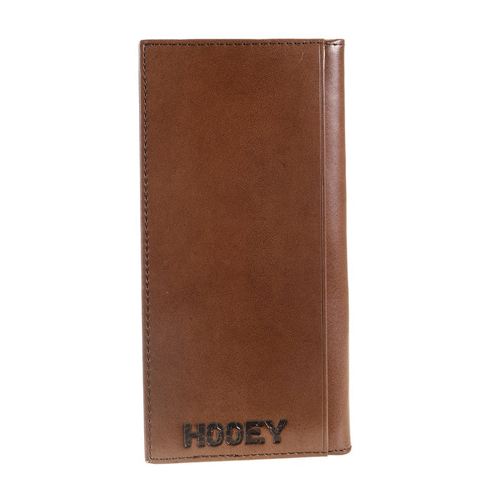 Hooey Walnut Tooled Rodeo Wallet