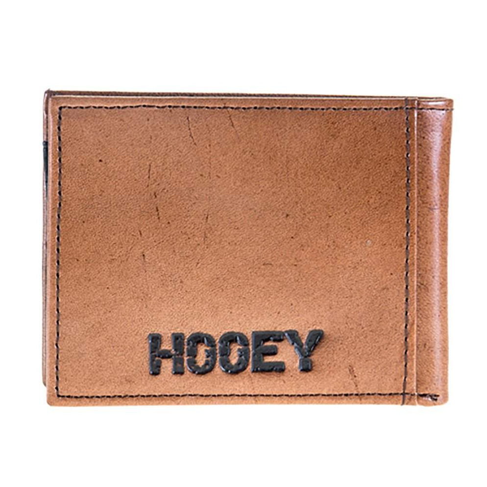 HOOEY Men's Bi-Fold Leather Wallet With Money Clip - Austin Style In Brown/Aztec - RFID? Not Specified - View #9