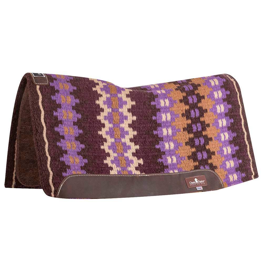 Classic 32x34 Contour Wool Top Alpaca Saddle Pad