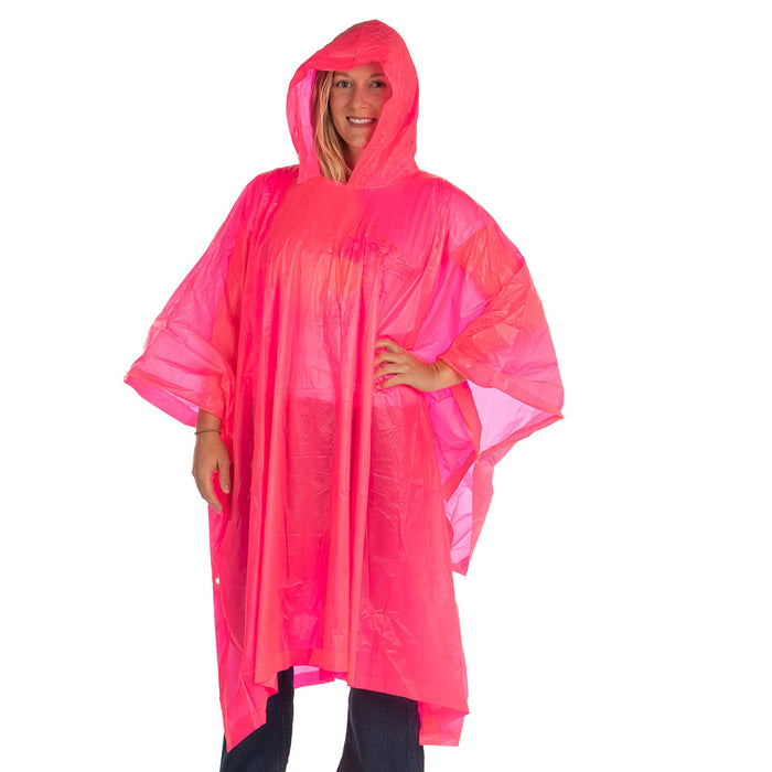 Partrade Hot Pink Rain Poncho