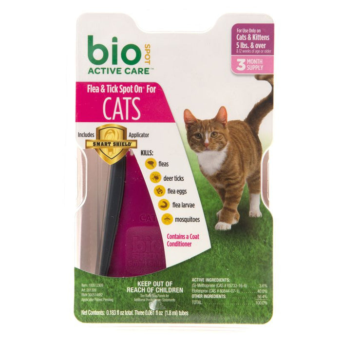 Bio Spot Active Care for Cats Over 5 lbs