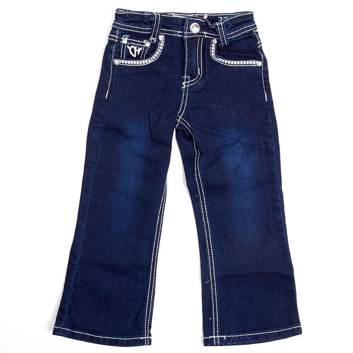 Girls Cowgirl Hardware Toddler Jeans - Main Image