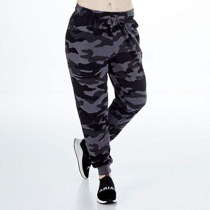 Black camo joggers womens online