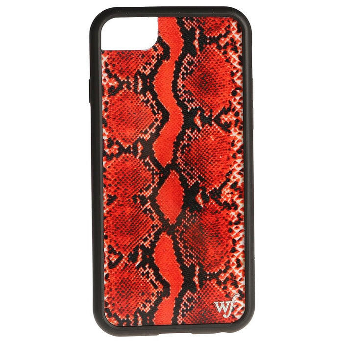 Wildflower Cases Red Snakeskin 6/6S/7 Phone Case