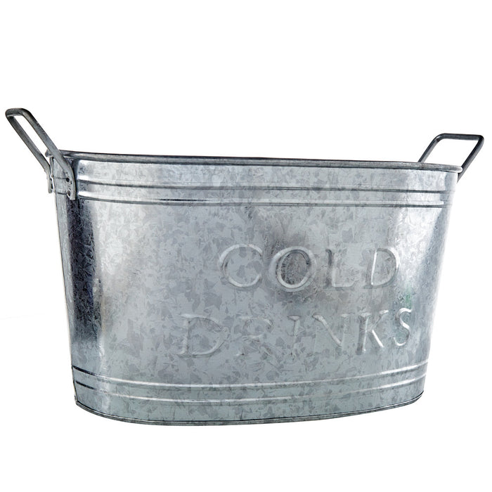 Galvanized Cold Drinks Tub
