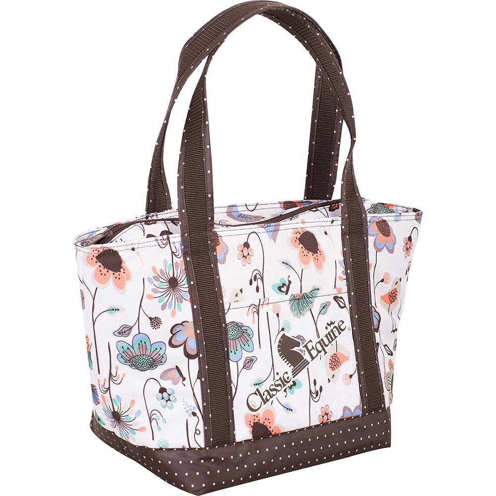 Classic Equine Cooler Tote In Bloom Design