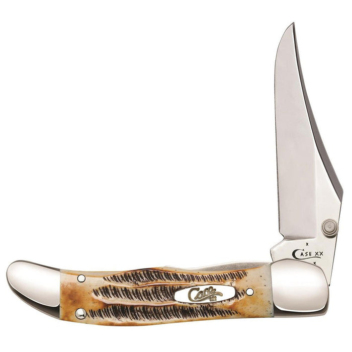 Case Kickstart Case 6.5 BoneStag Mid-Folding Hunter Knife