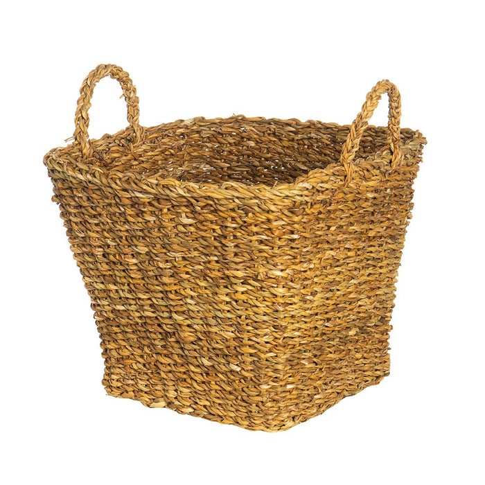 Medium Seagrass Basket w/Handles