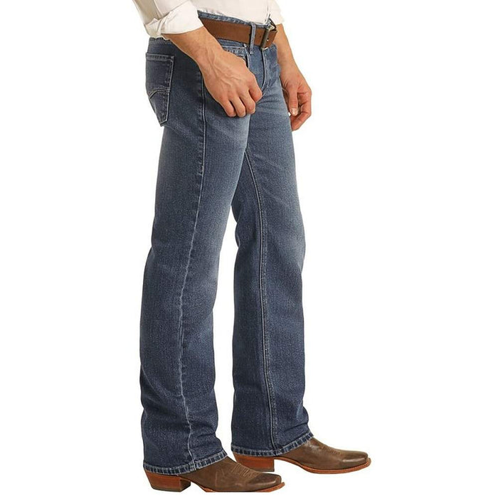 Rock N Roll Cowboy Men's Vintage 46 Pistol Straight Reflex Jeans