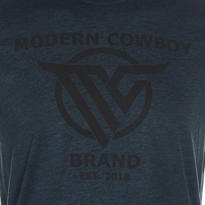 Modern Cowboy Blue Long Sleeve T-Shirt