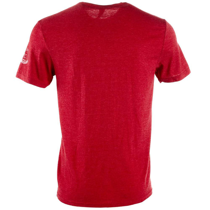 Mason Jar Label Vintage Red Make Texas Country Again T-Shirt