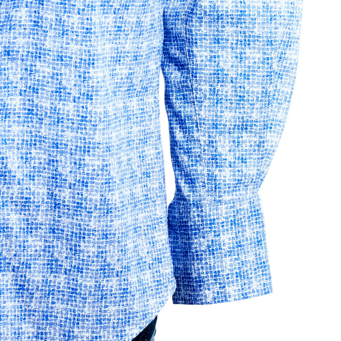 Men's Wrangler 20X Advanced Comfort Blue Long Sleeve Shirt