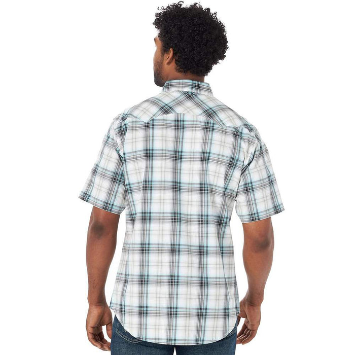 Wrangler Retro Aqua Plaid Shirt